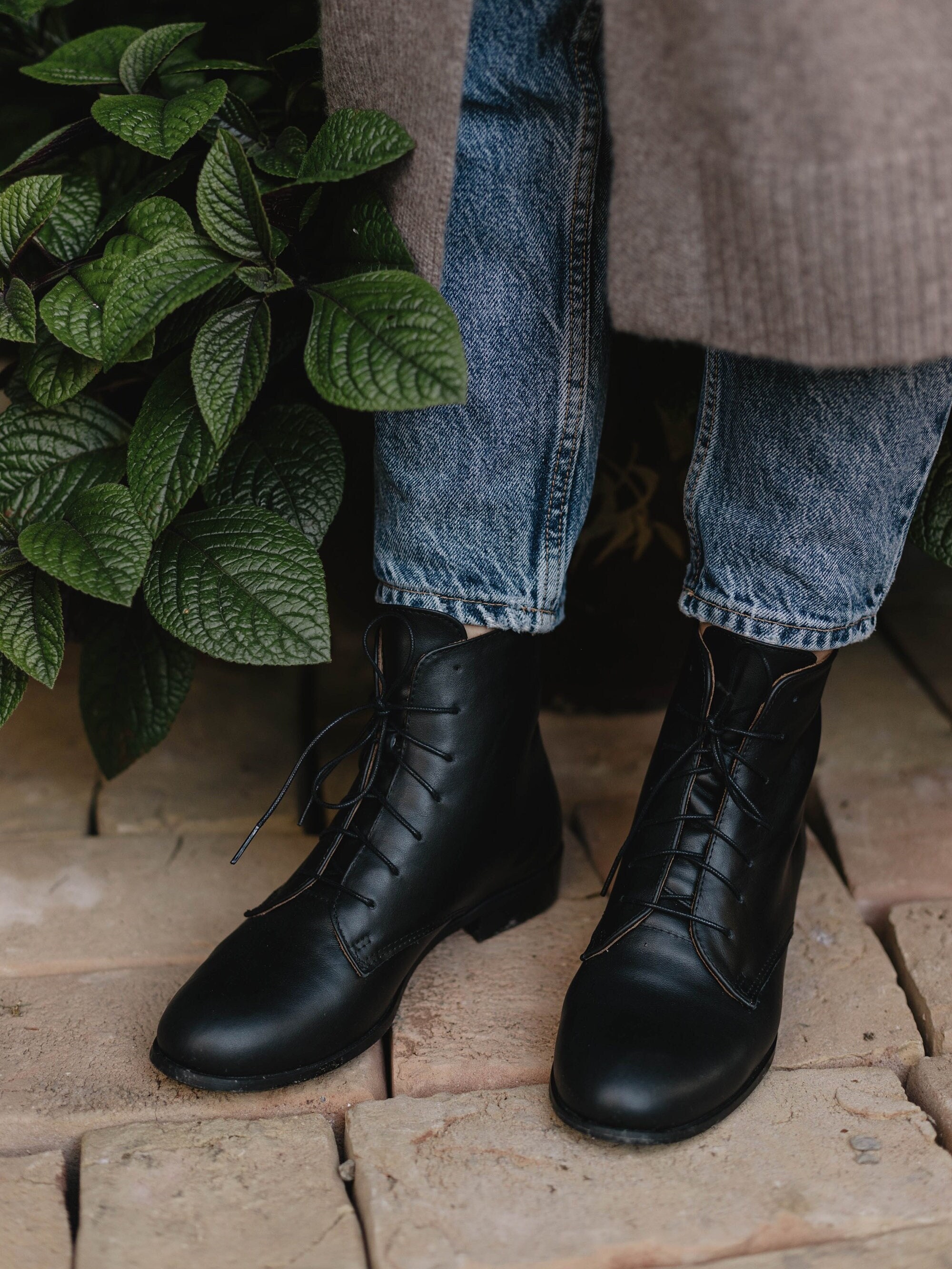 CLASSIC - Botines de Mujer con tacón NEGRO