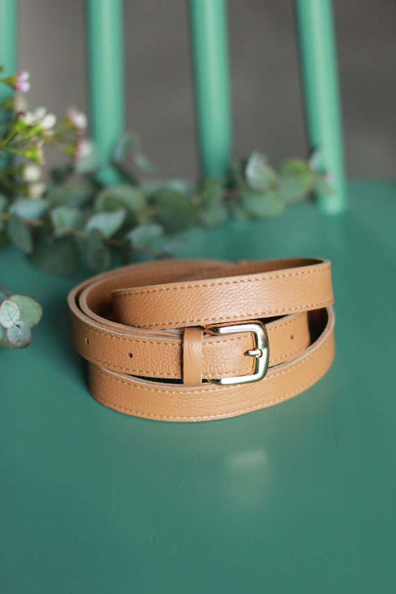 Leather Belt Women, Caramel Leather, Beige Genuine Leather Waist Belt, Ladies  Belt, Genuine Leather, Gift for Her -  Canada