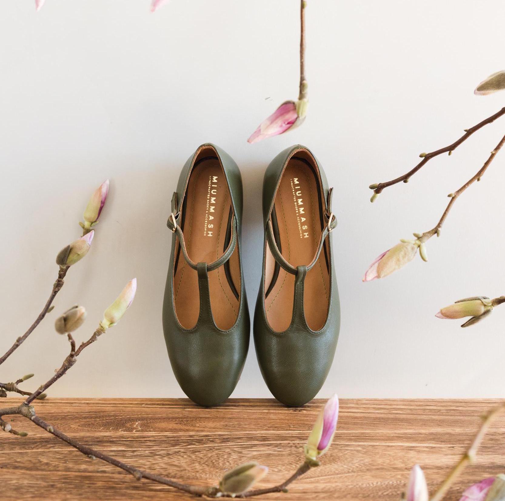 Zapatos planos vintage España