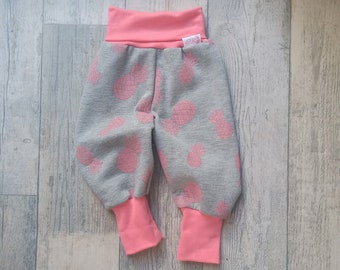 Pump Pants Pineapple Coral Grey