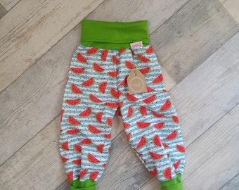 Pump pants watermelon striped