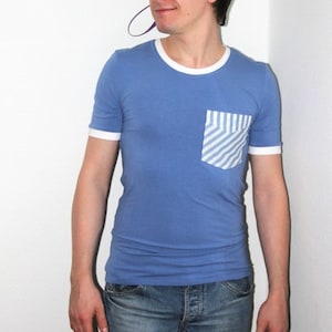 Camicia uomo &quot;Knightley&quot; MissDarcy® denimblue taglia S