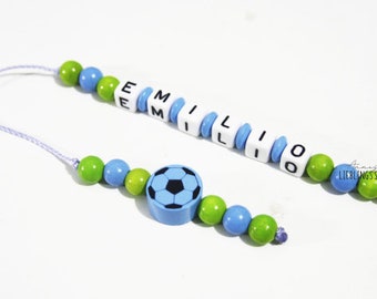 Bücherwurm Lesezeichen Fußball