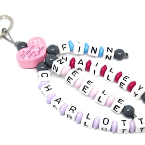 Keychain personalized Keychain name Personalized keychain Bag charm