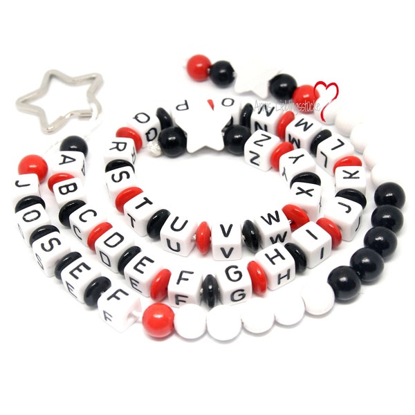 ABC and calculation chain with names black/red/yellow