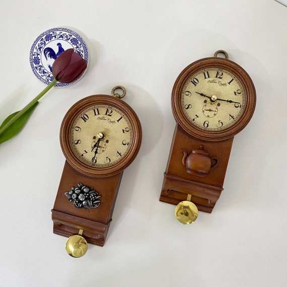 Antique Pendulum Wall Clock Etsy