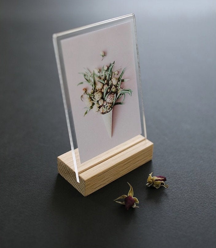Table Top Acrylic Photo Frame Desktop Picture Frame Pack of Etsy