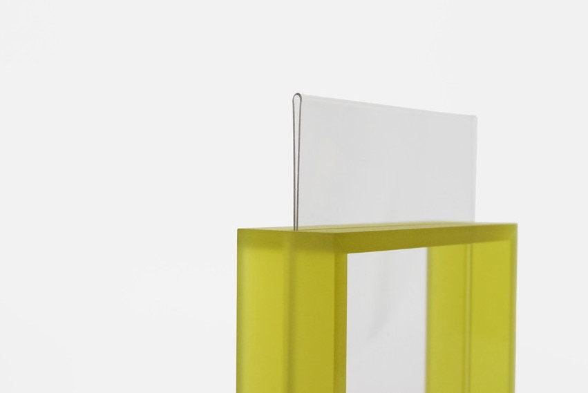 Acrylic Photo Frame Clear Panel Picture Frame 4 x 6 inches Etsy