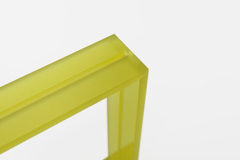 Acrylic Photo Frame Clear Panel Picture Frame 4 X 6 Inches Etsy