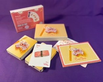Paper Sushi Card Game