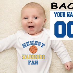 Golden state warriors baby clothes hot sale