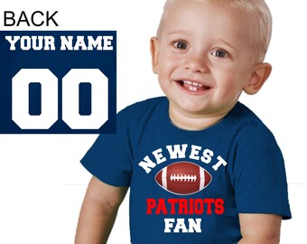 personalized patriots jersey baby