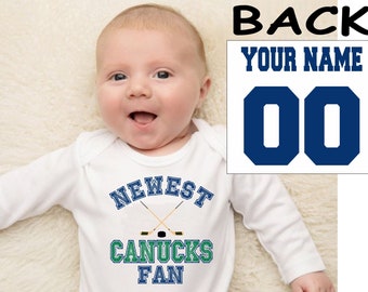 baby canucks jersey