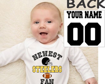 personalized baby steelers jersey