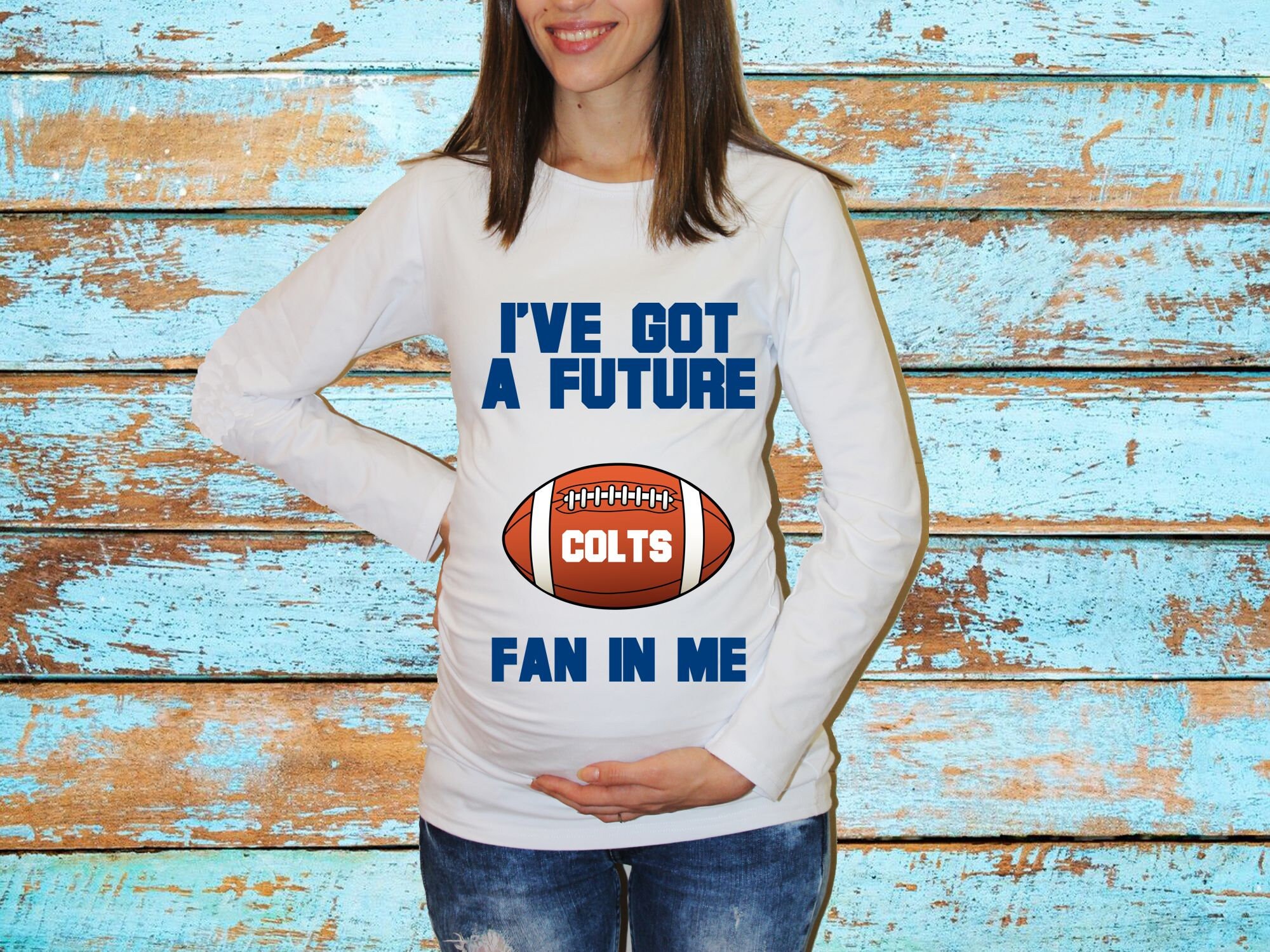 Indianapolis colts maternity clearance shirt