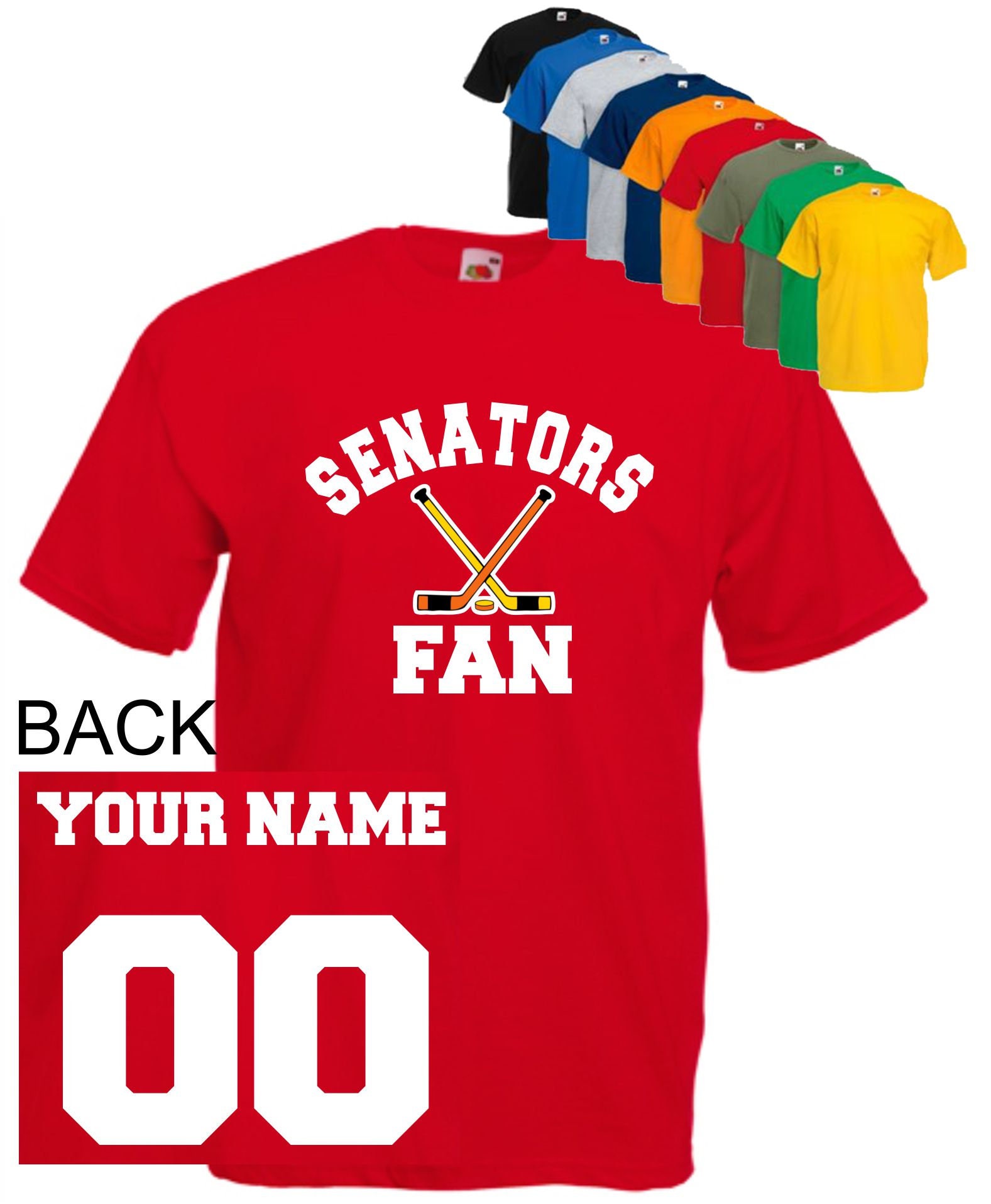 Senators Men Shirt Infant T-shirt Sport Customized -  Denmark