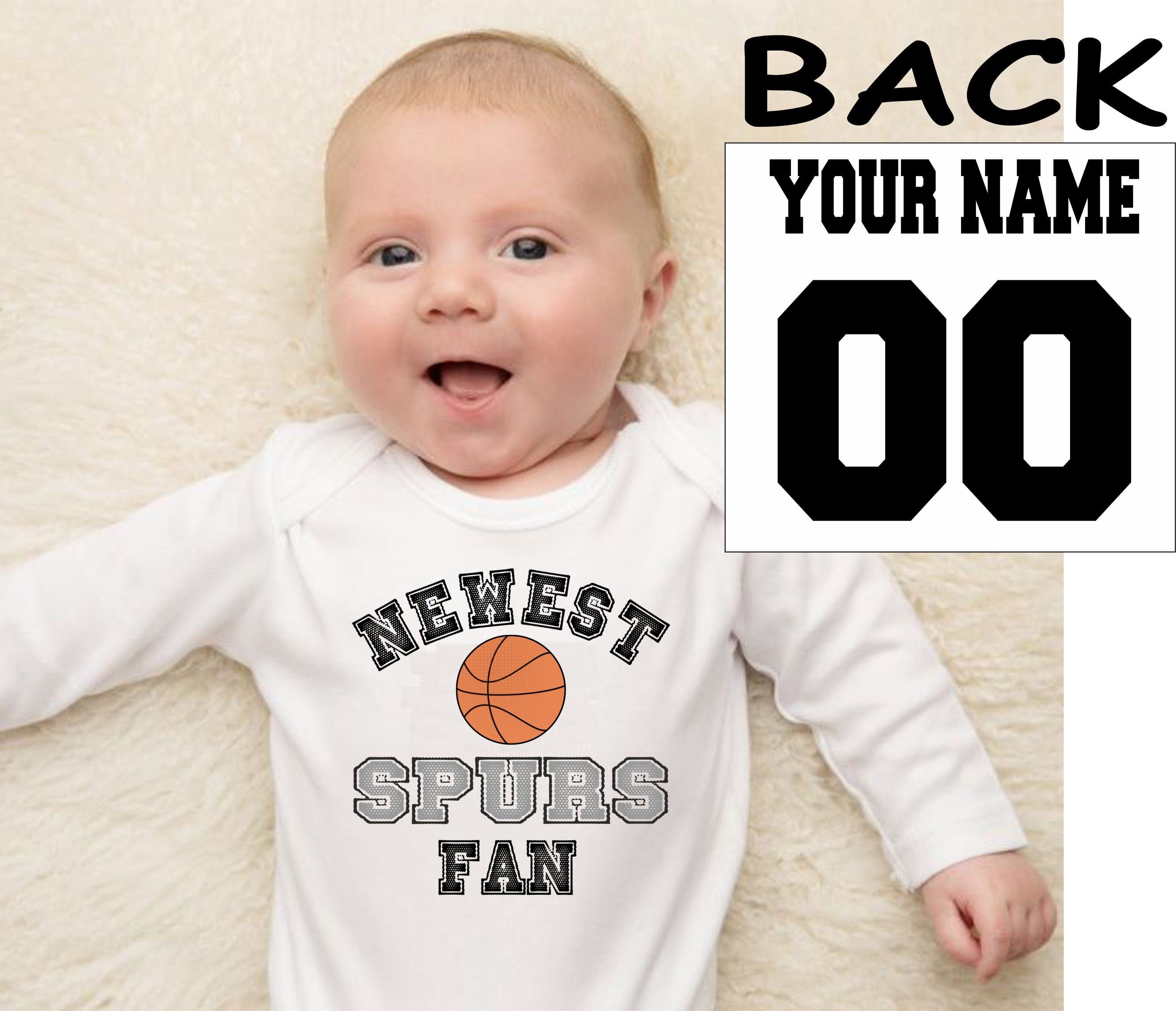 Official Baby San Antonio Spurs Gear, Toddler, Spurs Newborn