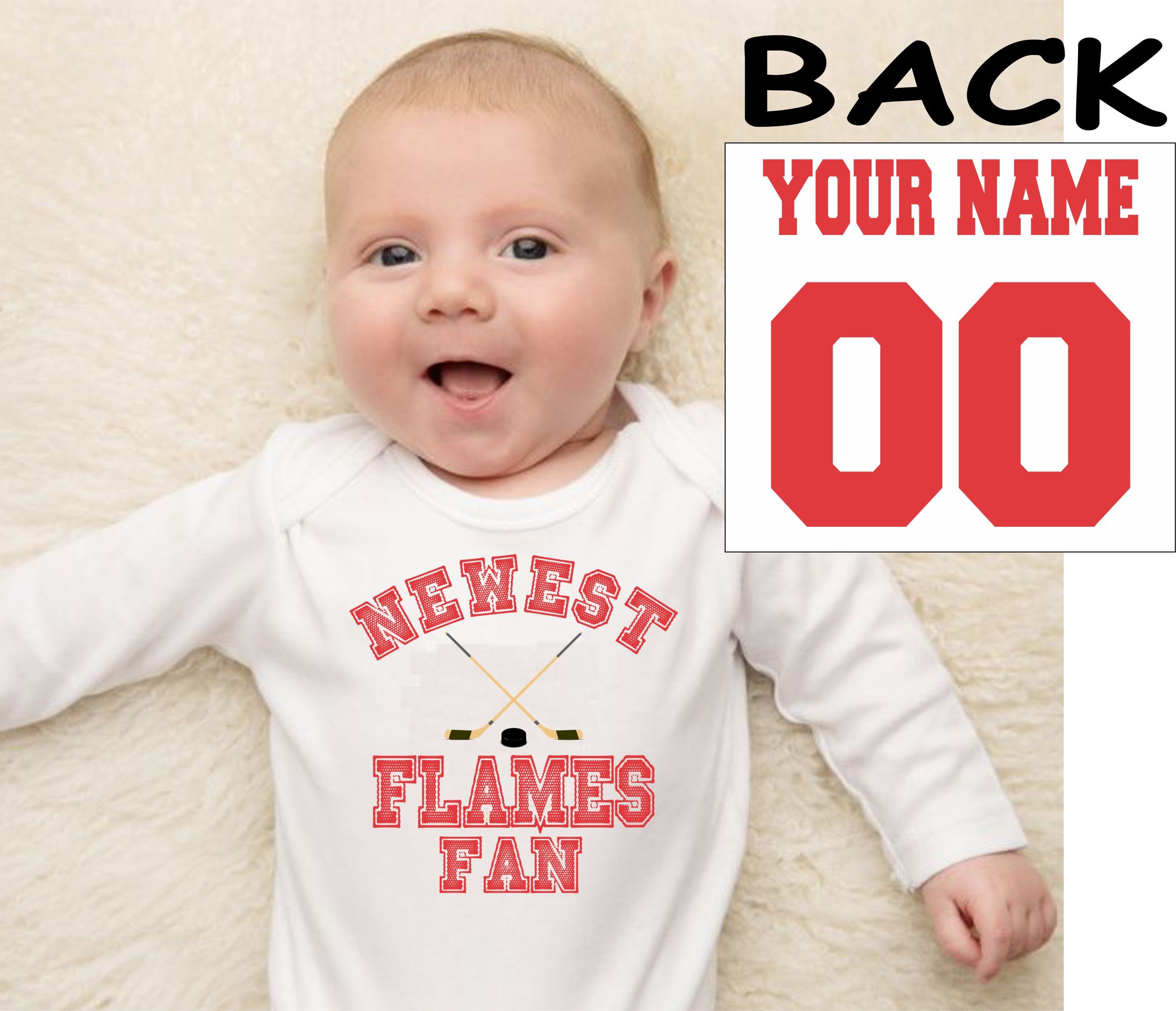 Calgary Flames Baby Clothing, Flames Infant Jerseys, Toddler Apparel