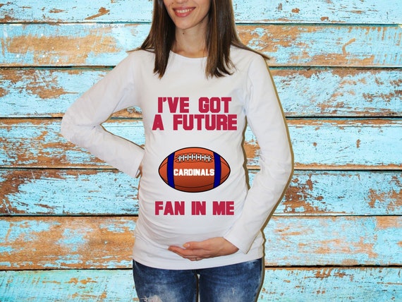 Cardinals Fan Maternity Shirt Pregnancy Shirt Pregnancy 