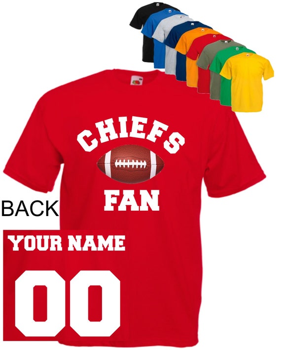 chiefs jersey personalized