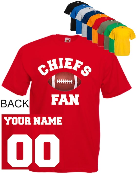 chiefs jersey personalized