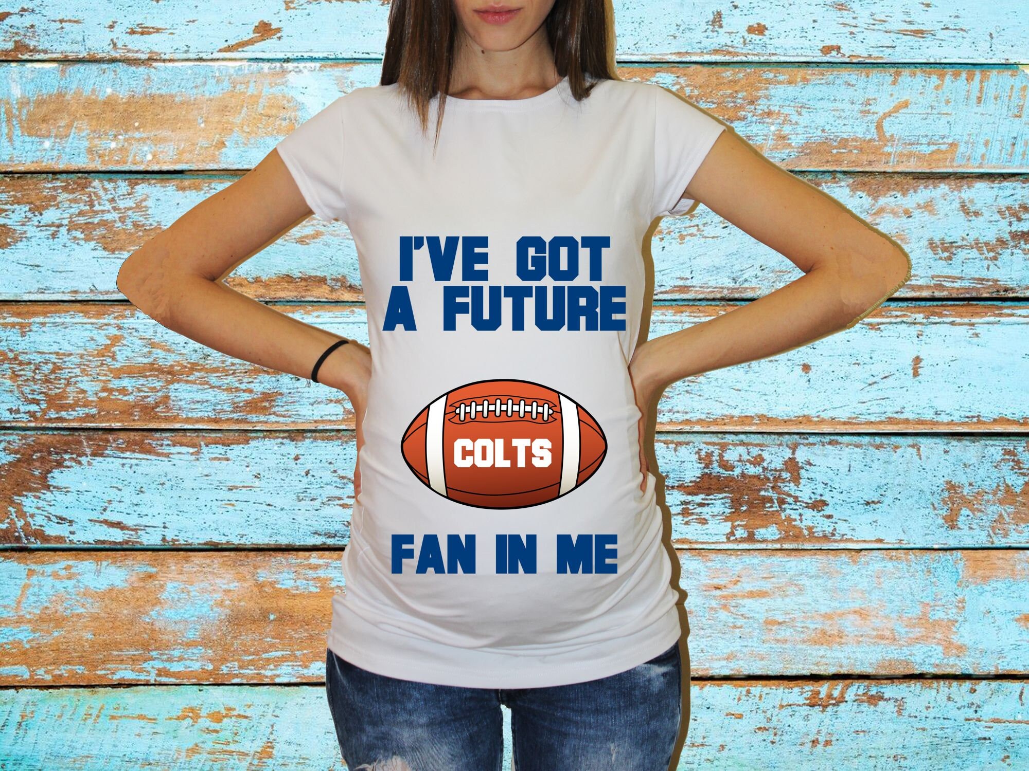 Indianapolis colts maternity clearance shirt