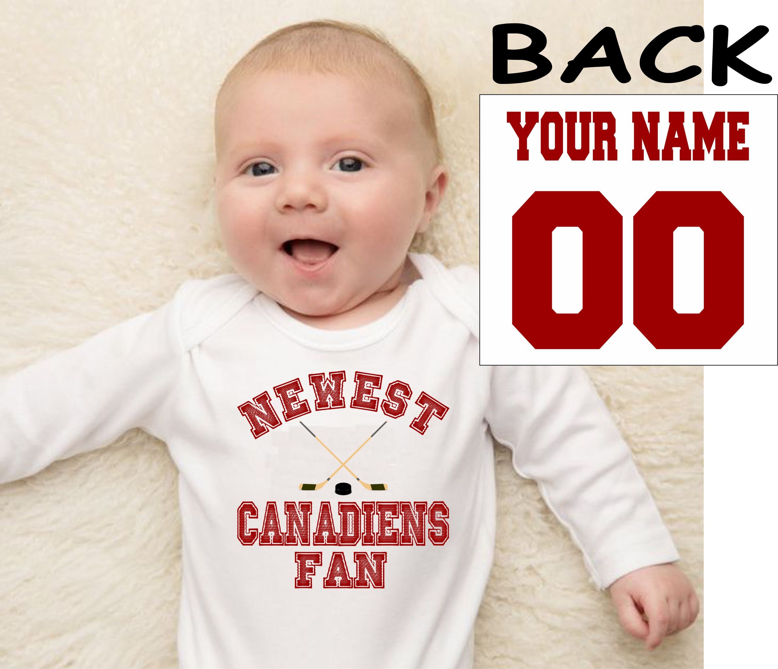 Baby Montreal Canadiens Gear, Toddler, Canadiens Newborn Golf Clothing,  Infant Canadiens Apparel