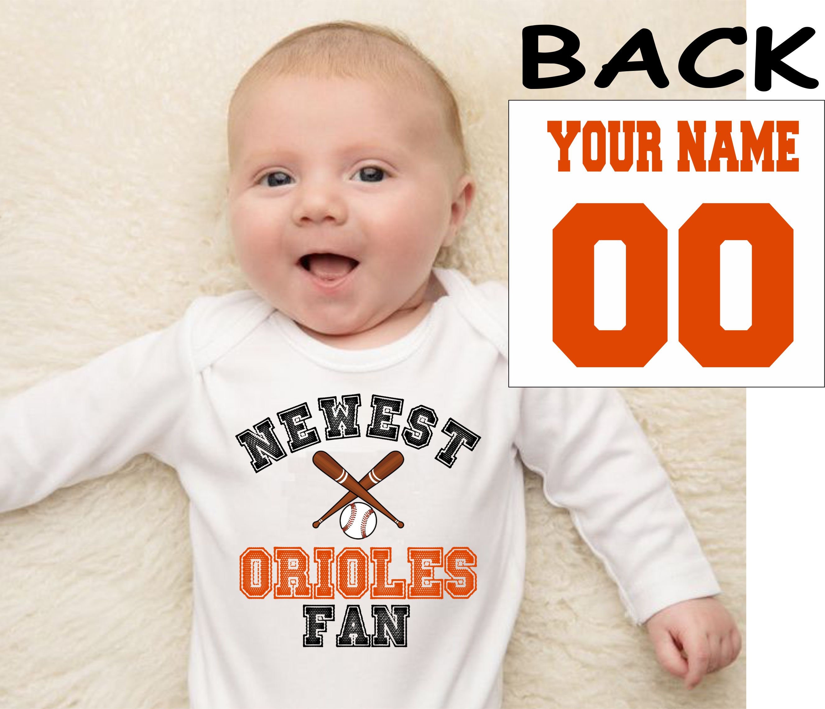 Orioles Baby Etsy UK