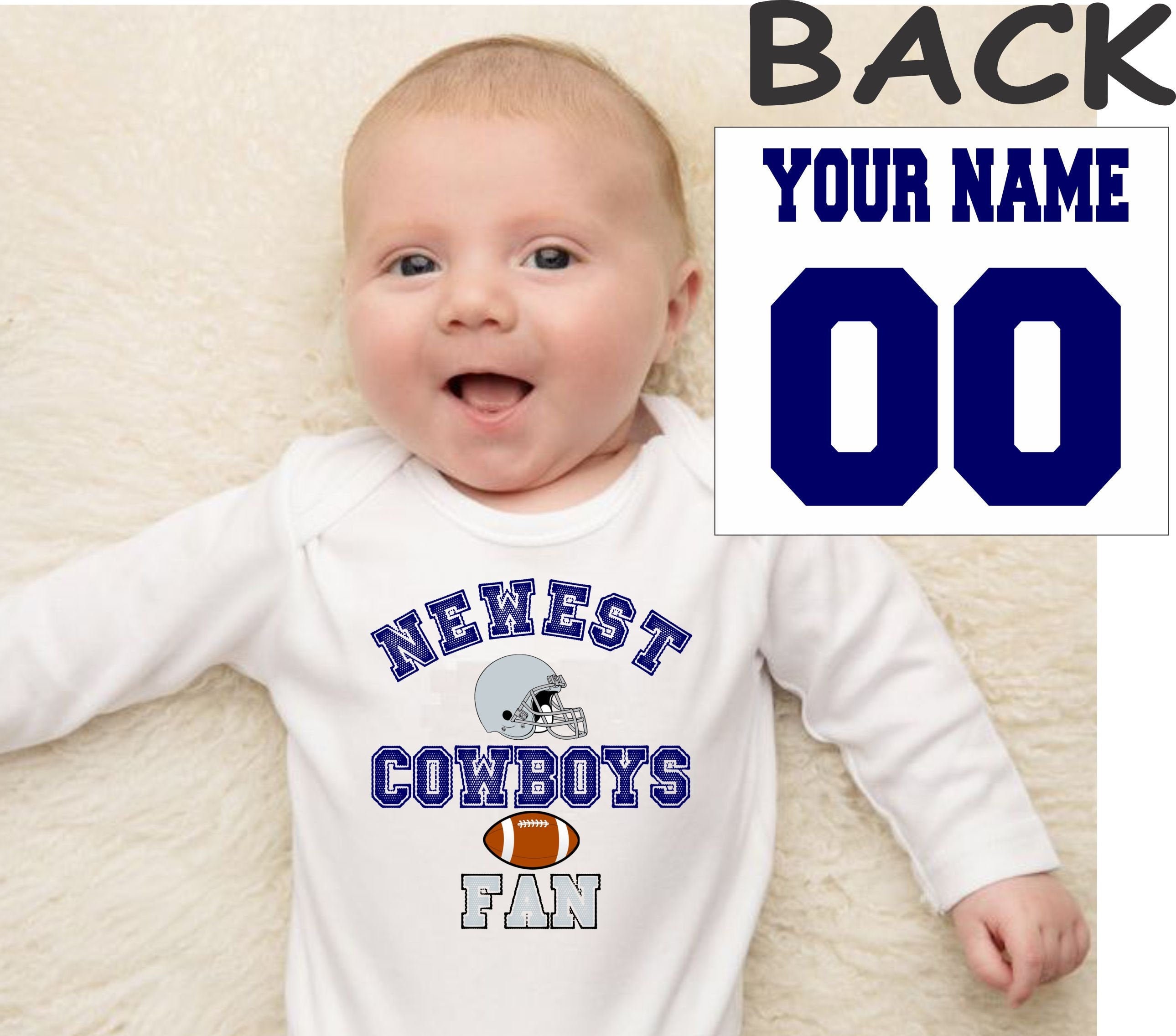 Childs custom Dallas Cowboys t shirt