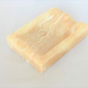 Ashtray made of onyx marble