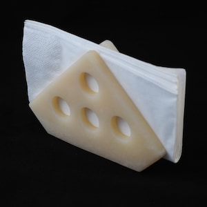 Porta tovaglioli in marmo onice