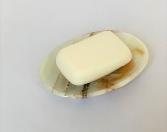 Soapdish made of Onyxmarble