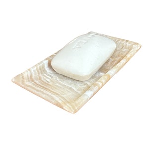 Marble soap dish