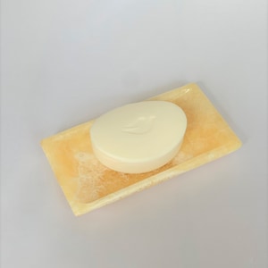 Soapdish made of Onyxmarble