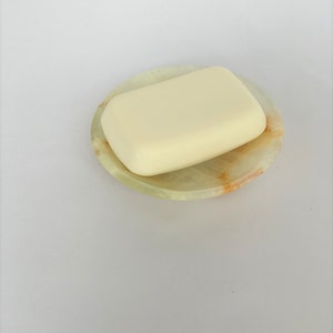Soapdish made of Onyxmarble