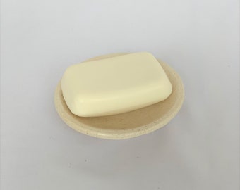 Soap dish made of onyx marble