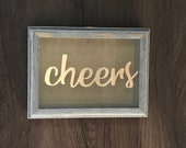 Wine Cork Holder - Personalized - Wedding - Monogram - Shadow Box - 5x7 - Frame