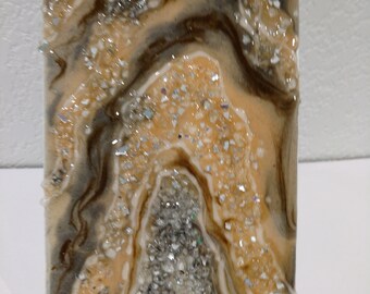 Geode painting | Etsy