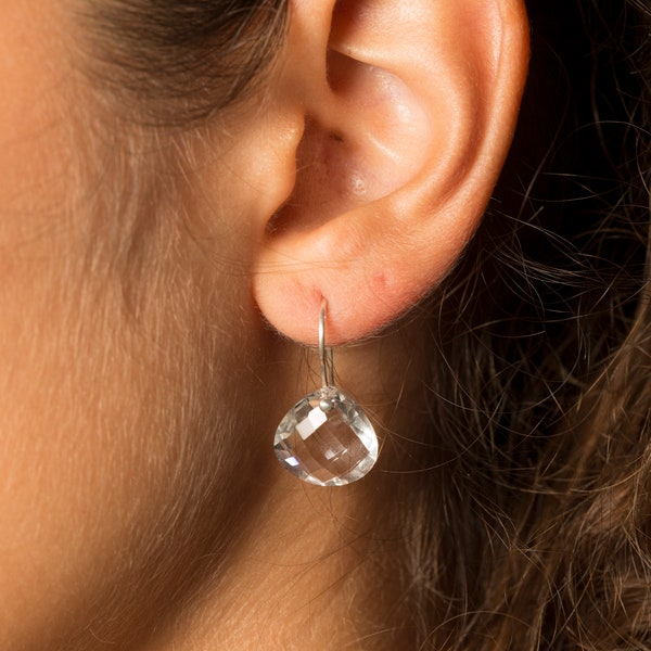 Rock Crystal Earring