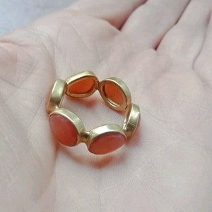 Anillo piedra solar sin calibrar