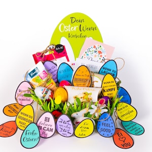 Osterkorb basteln - Wenn Box Ostern - Wenn Körbchen Bastelset