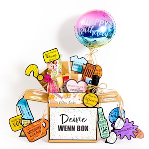 Wenn Box zum Geburtstag Bastelset