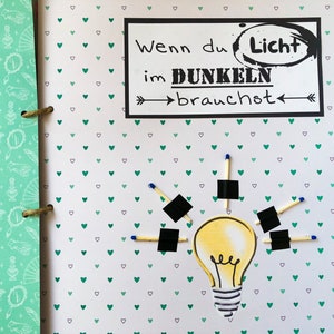 wenn buch sprüche papier und zubehör