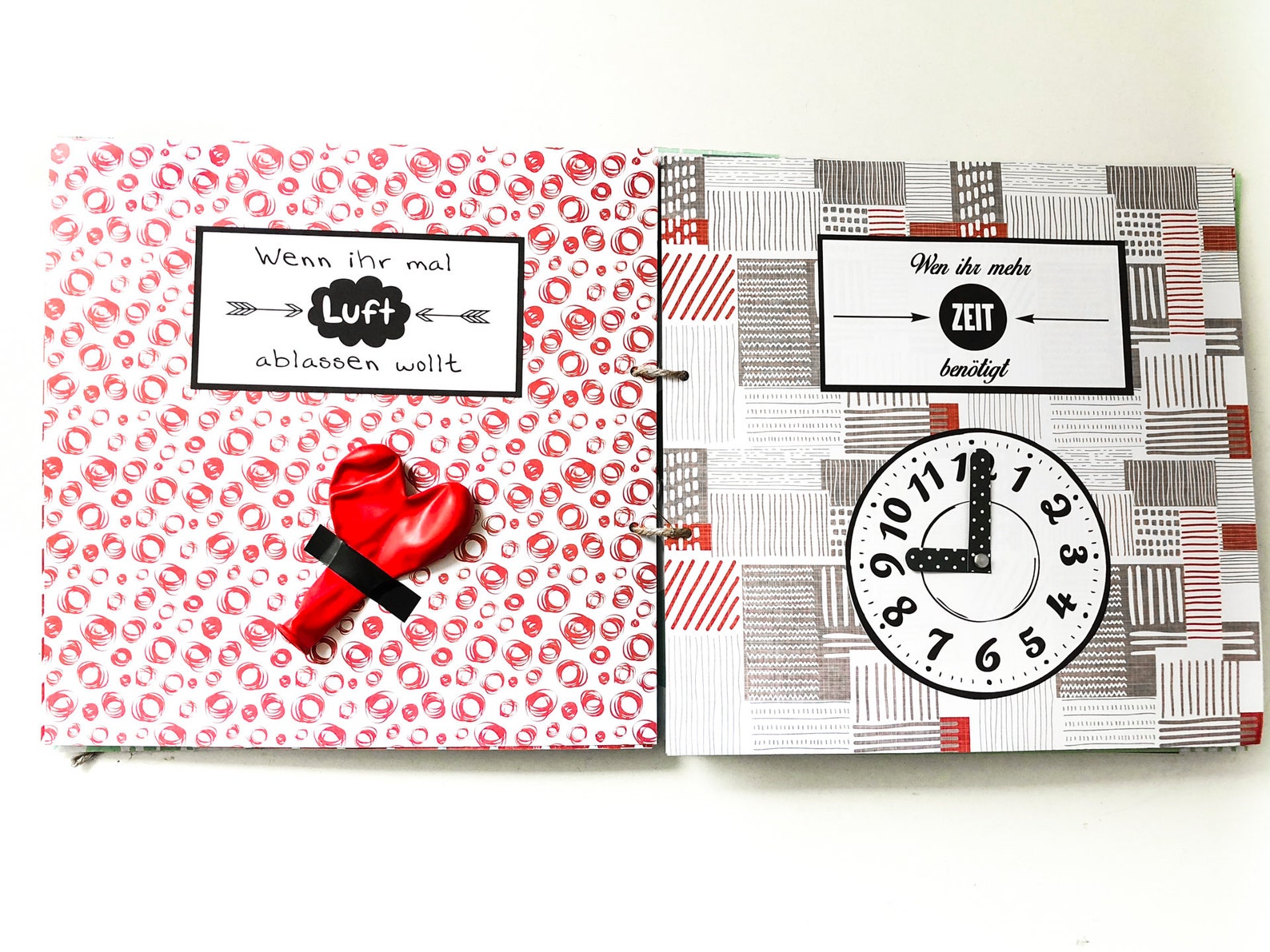 Geschenk zur Hochzeit WennBuch Bastelset Etsy Österreich