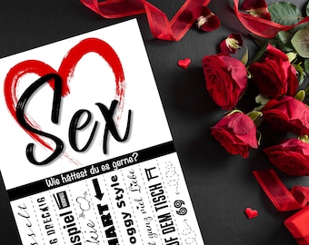 Sex Gutscheine Download - erotisches Geschenk zum Valentinstag