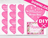 Wenn Box für Mama Download Datei - Geschenkbox für Mama zum Geburtstag Muttertag Weihnachten