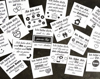 Valentinstag Geschenk: 100 Gründe warum ich dich liebe Download