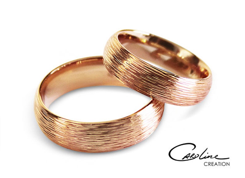 Eheringe Linee d' amore Roségold Bild 1