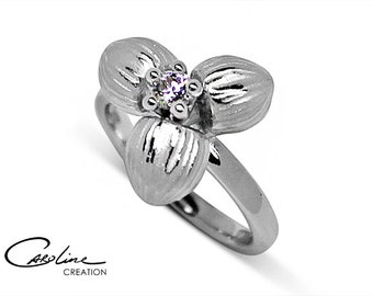 Bague | Trois noisettes | Argent