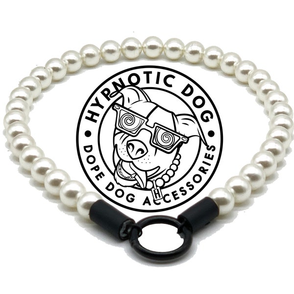 Pearl Dog Collar Etsy